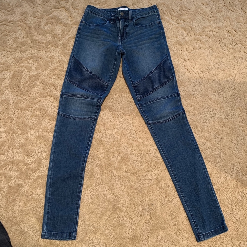 Sun & Shadow moto jeans